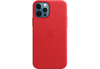 APPLE Coque en cuir avec MagSafe - Coque (Convient pour le modèle: Apple iPhone 12, iPhone 12 Pro)