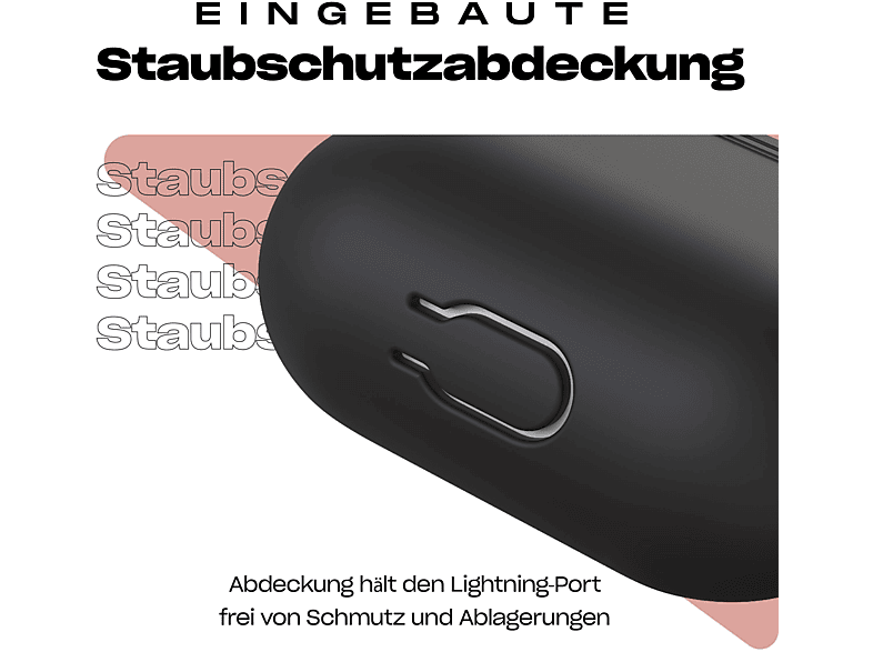 Thumbnail - KEYBUDZ PodSkinz Schutzhülle, Schwarz