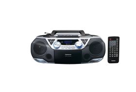 CD-Player mit LED Discolicht Radio USB Bluetooth MP3 AUX Denver TCL-212BT  BLUE