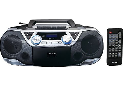 LENCO SCD-720 SI Radiorekorder mit CD, Kassette, Bluetooth und USB online  kaufen | MediaMarkt