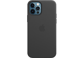 APPLE Coque en cuir avec MagSafe - Coque (Convient pour le modèle: Apple iPhone 12, iPhone 12 Pro)