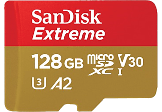 SANDISK Carte mémoire microSDHC Extreme "Mobile Gaming" 128 GB Class 10 (186492)