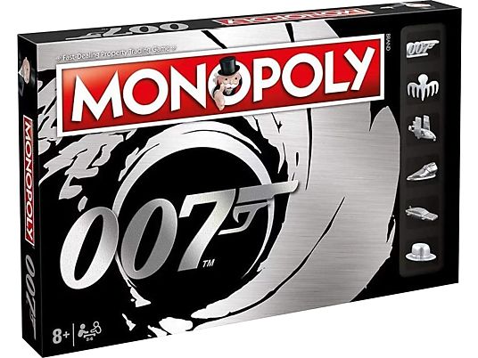 WINNING MOVES Monopoly: James Bond 007 (Französisch) - Brettspiel (Mehrfarbig)