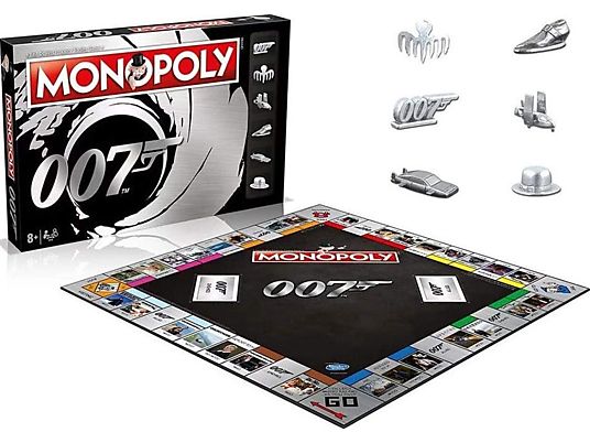 WINNING MOVES Monopoly : James Bond 007 (français) - Jeu de société (Multicolore)