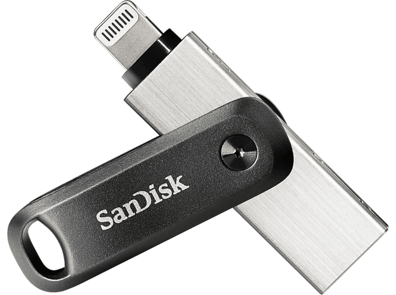 Sandisk Lightning / Usb-stick Ixpand Go 64 Gb Grijs Zwart (186489)