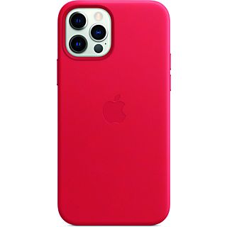 APPLE Leder Case mit MagSafe, Backcover, für Apple iPhone 12, iPhone 12 Pro, PRODUCT(RED)