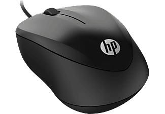 HP 1000 vezetékes egér, fekete (4QM14AA)