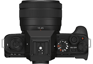 FUJIFILM X-T200 Kit Systemkamera  mit Objektiv 15-45 mm , 8,9 cm Display Touchscreen, WLAN