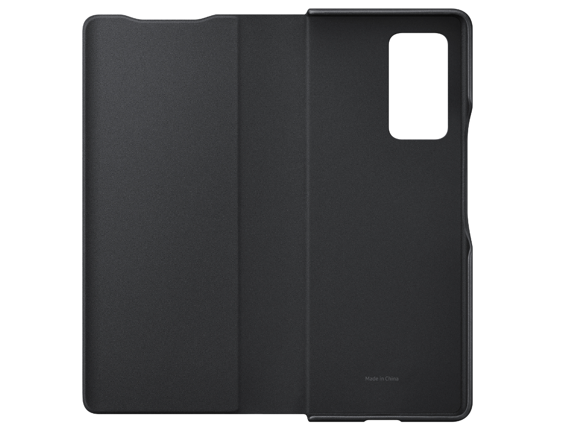 SAMSUNG Galaxy Fold, Schwarz Z Samsung, Bookcover, Leather,