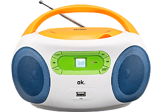 OK. ORC 512 COLOR BOOMBOX hordozható CD-s rádió