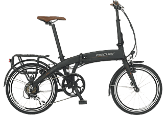 FISCHER FR18  Kompakt-/Faltrad (Laufradgröße: 20 Zoll, Unisex-Rad, 317 Wh, Graphitschwarz matt)