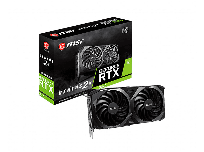ジャンク品MSI GeForce RTX 3070 8GB MSI VGA GeForce RTX 3070 Ventus 2X OC RTX3070 8GB GDDR6 256B DX12