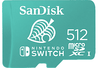 SANDISK microSDXC Card for Nintendo Switch - Scheda di memoria Micro SDXC (Blu)