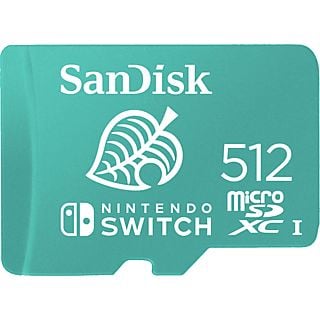 SANDISK  microSDXC Card for Nintendo Switch - Carte mémoire Micro SDXC (Bleu)