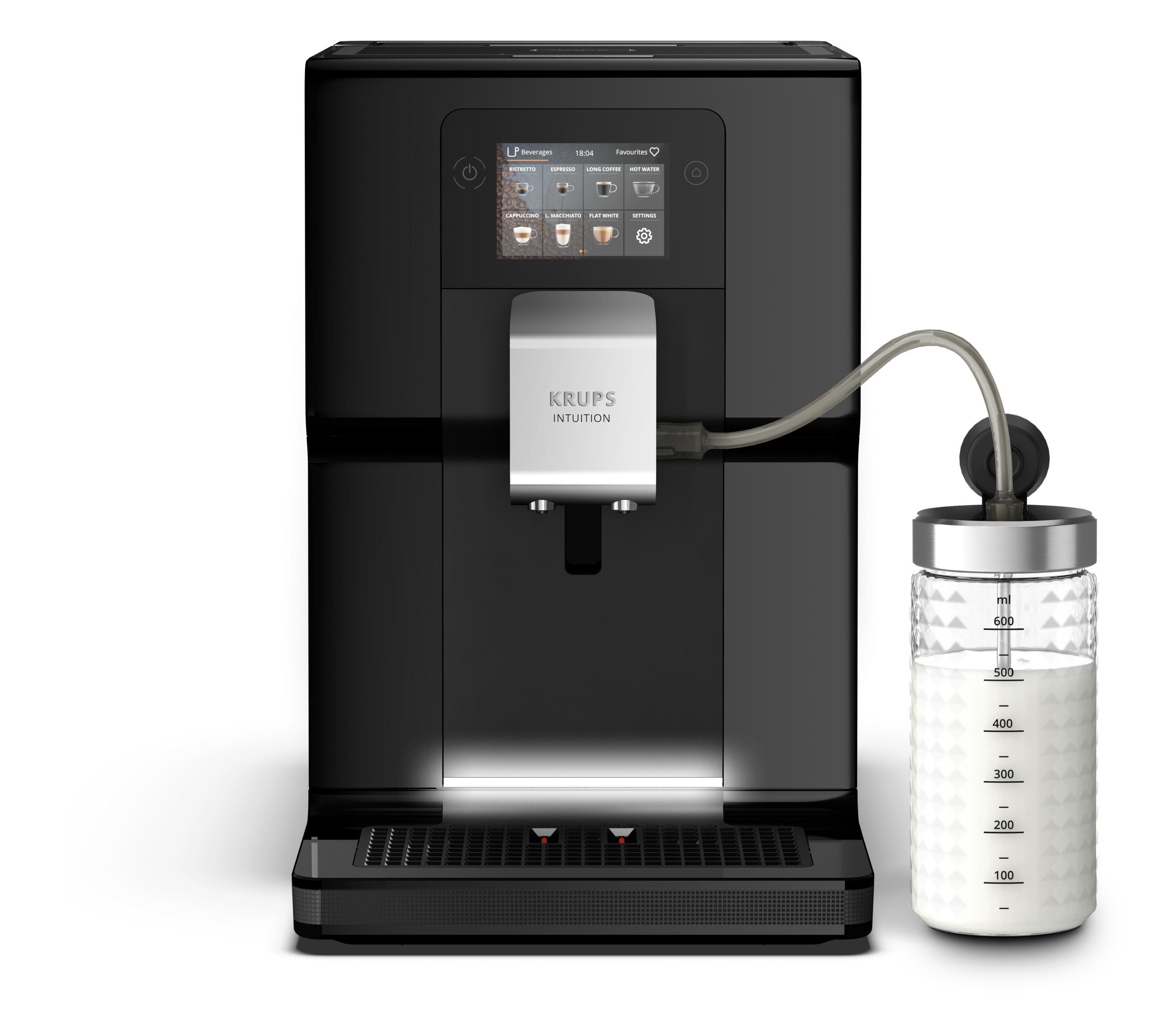 KRUPS EA 8738 Intuition Preference Kaffeevollautomat Schwarz