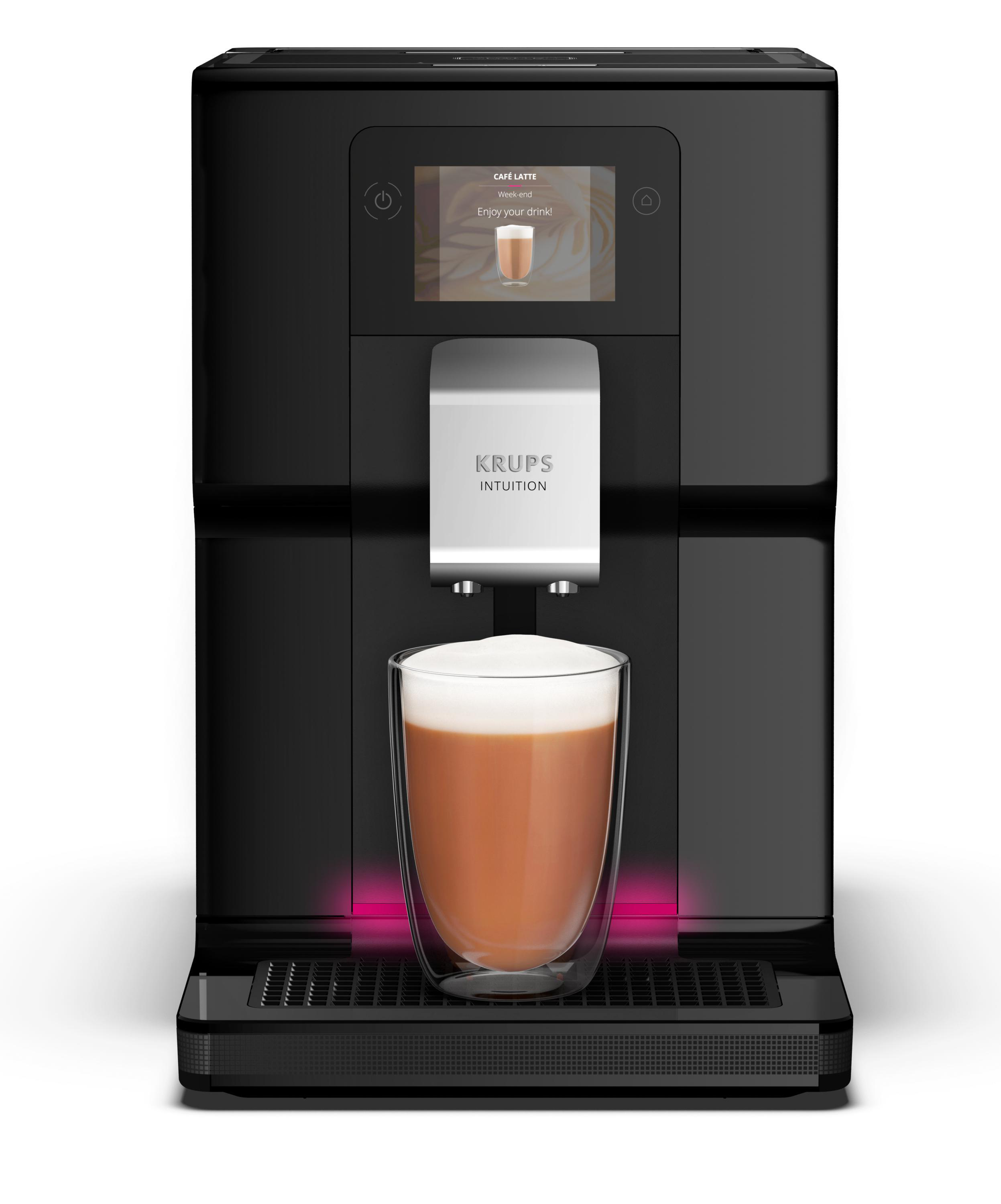 KRUPS EA 8738 Intuition Preference Kaffeevollautomat Schwarz