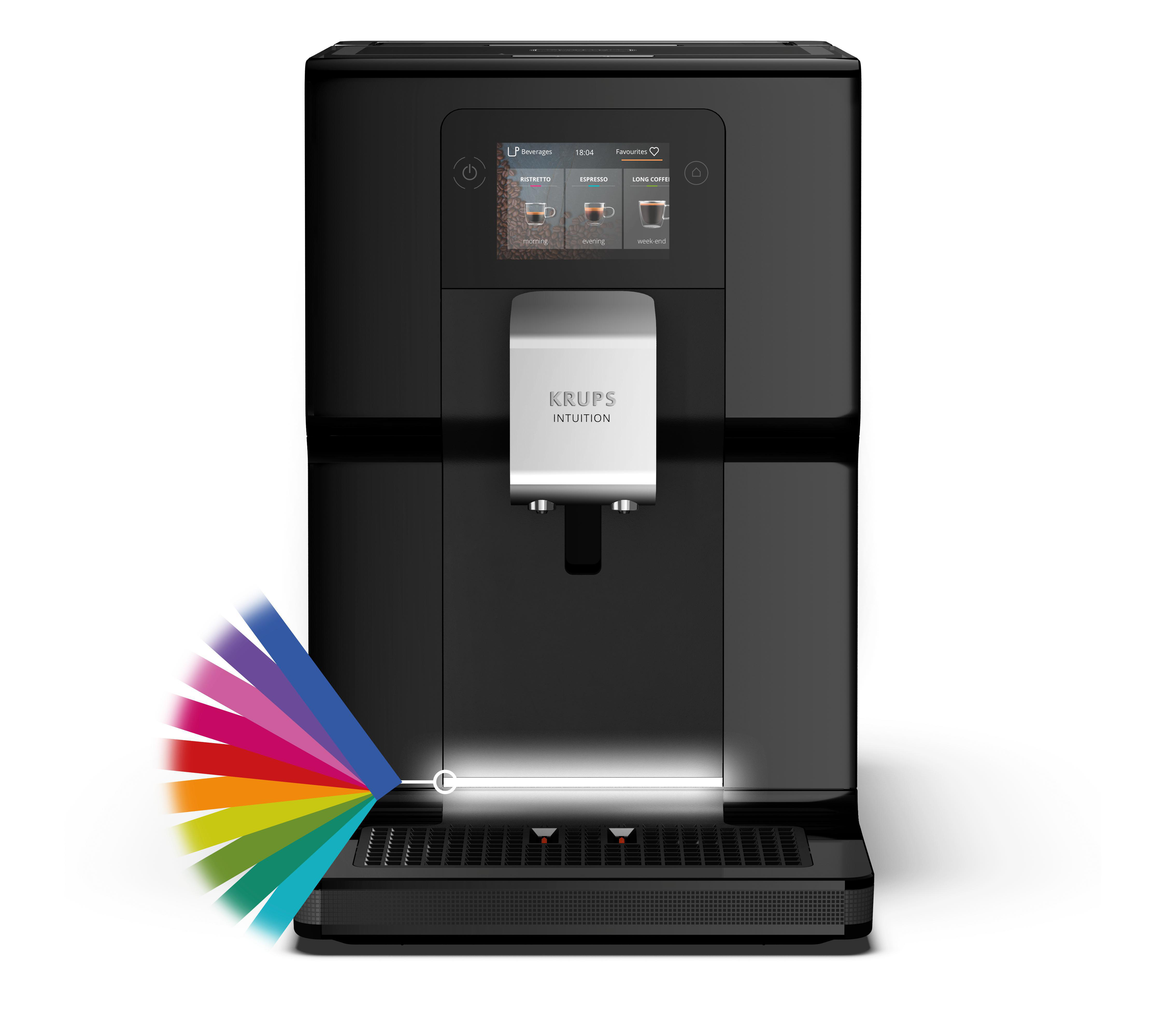 KRUPS EA 8738 Intuition Preference Kaffeevollautomat Schwarz