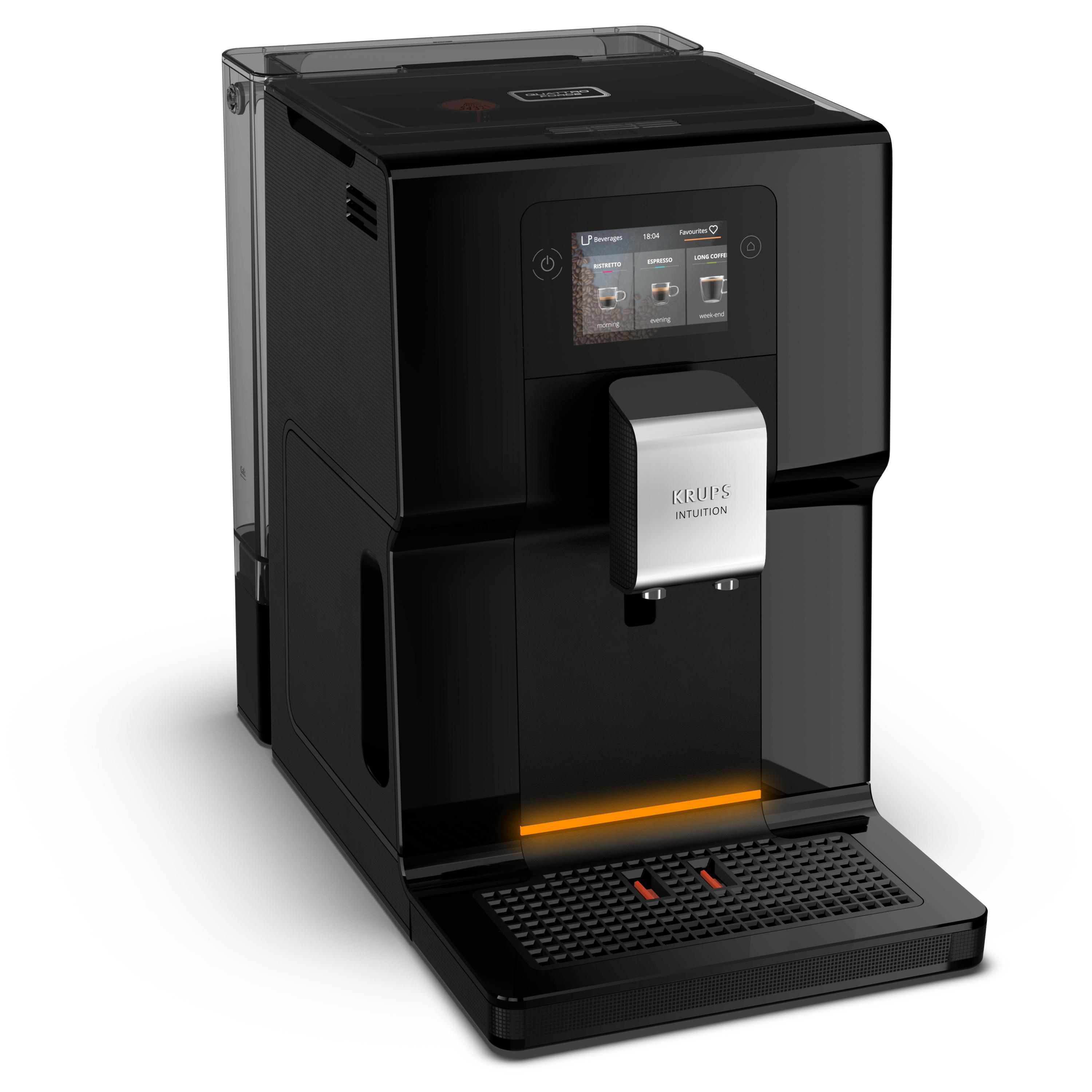 KRUPS EA 8738 Intuition Preference Kaffeevollautomat Schwarz
