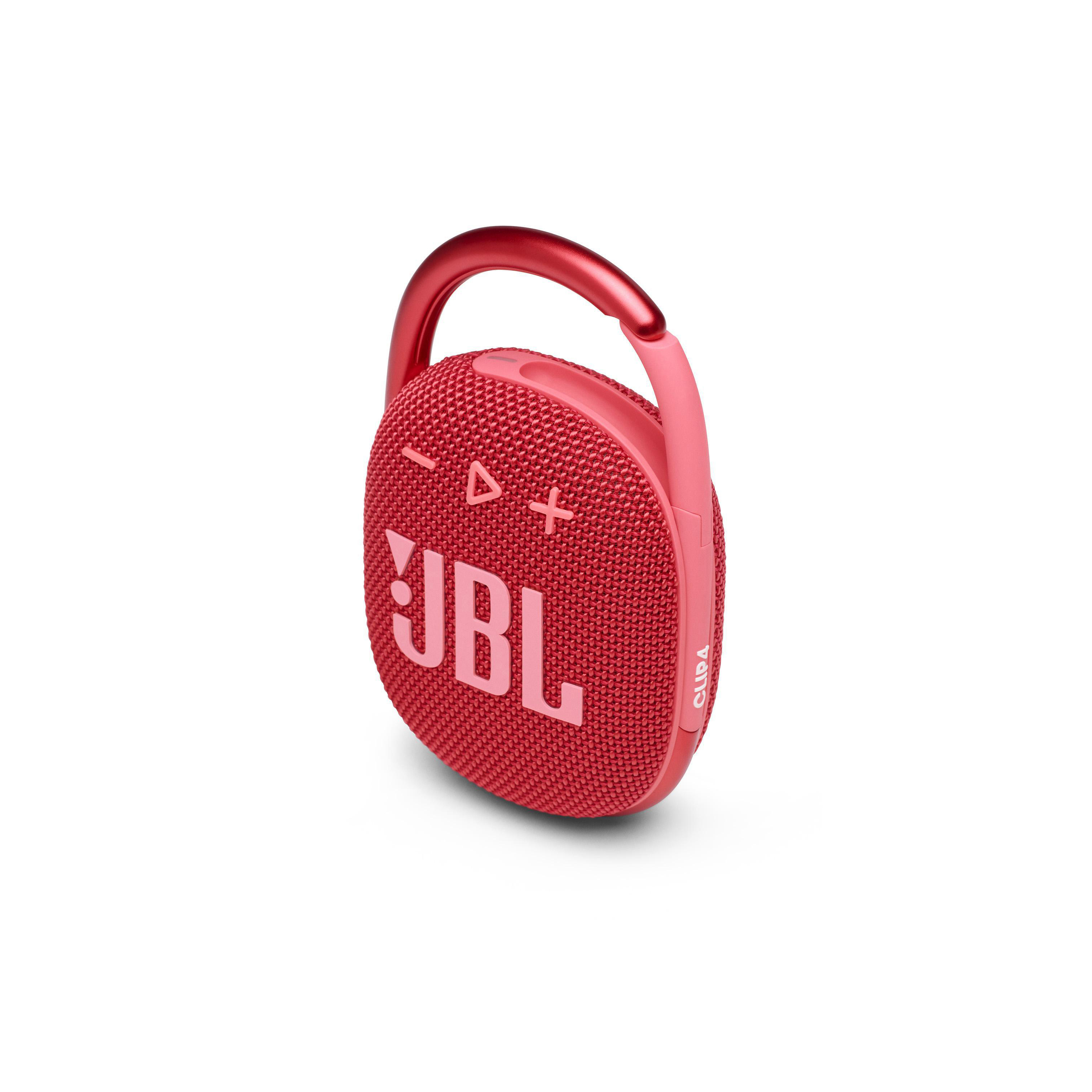 JBL Clip4 Bluetooth Lautsprecher, Rot
