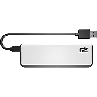 R2 PS5 USB HUB - Concentrateur USB (Blanc/Noir)