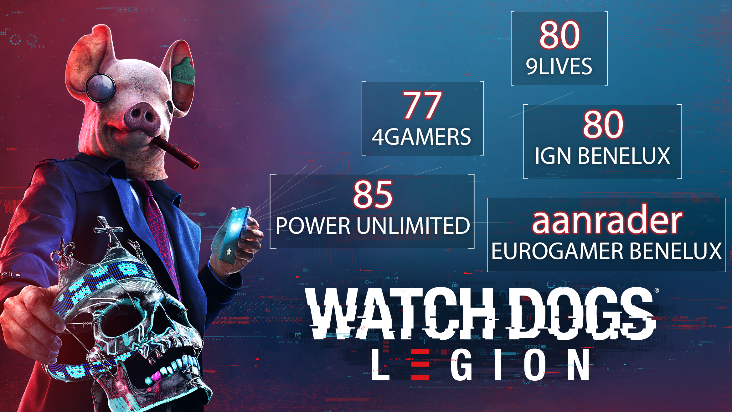Watch Dogs Legion NL/FR PS4