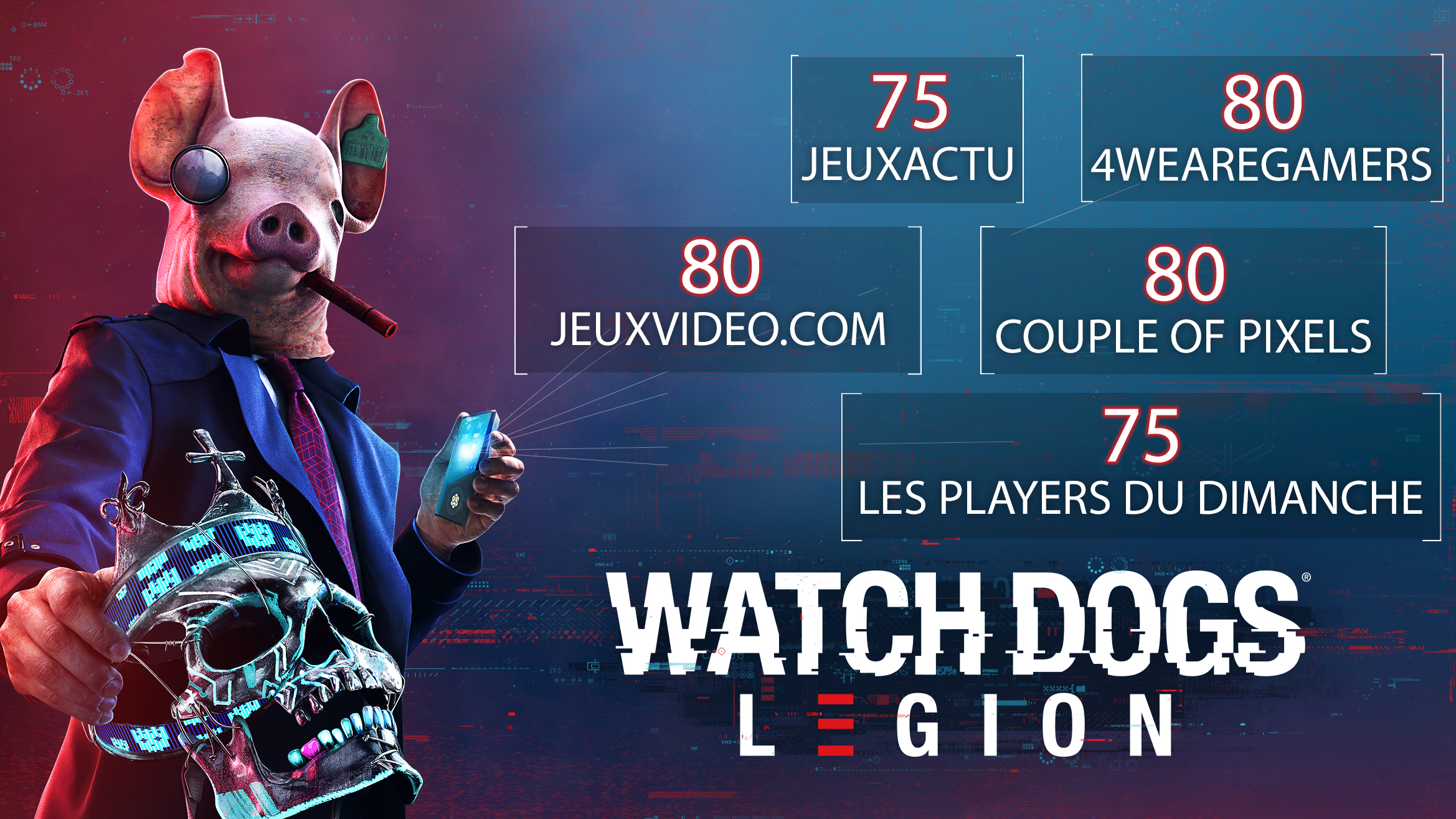 Watch Dogs Legion NL/FR PS4