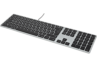 MATIAS CORPORATION MT1007CH RGB Backlit (CH-Layout) - Clavier (Space Grey/Noir)