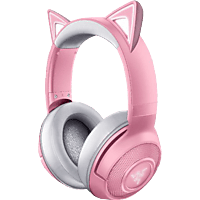 RAZER Gaming Headset Kraken BT Kitty Edition Quartz, Over-Ear, Bluetooth, Pink