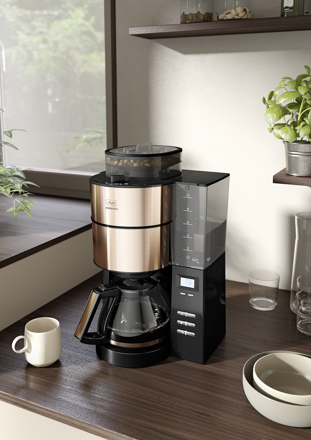 MELITTA Aromafresh 1021-04 Koper | Filterkoffiezetapparaat