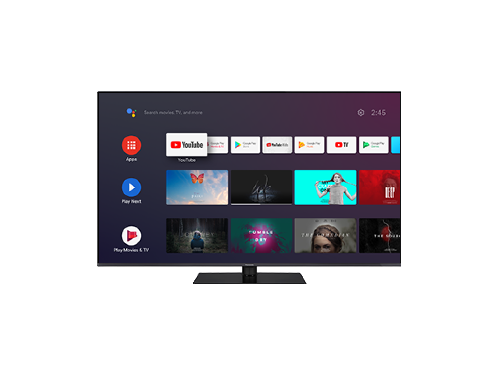 TV LED 43" - Panasonic TX-43HX700E, UHD 4K, Android TV, WiFi, Bluetooth, Chromecast, Dolby Vision, Negro