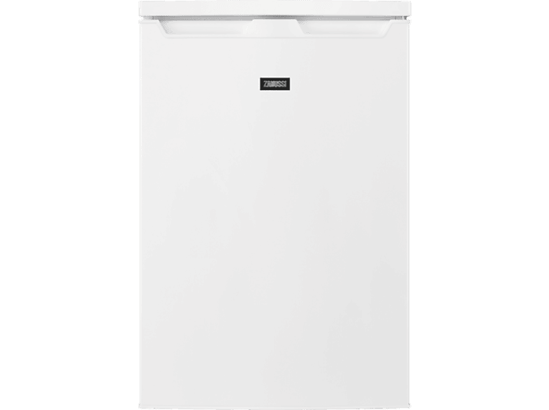 Zanussi Zean11ew0 Una puerta mini libre instalación 84 cm pantalla lcd compartimento congelador 4 estrellas integrado descongelación estantes cristal blanco 1 zuan19fw circulación 84.5 120 vertical side by 56 119 38 zuan28fx 85x56