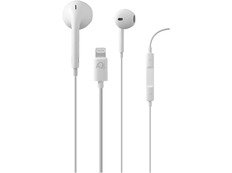 Auriculares de bot n AQL GLACEMFIW In Ear Micr fono Blanco