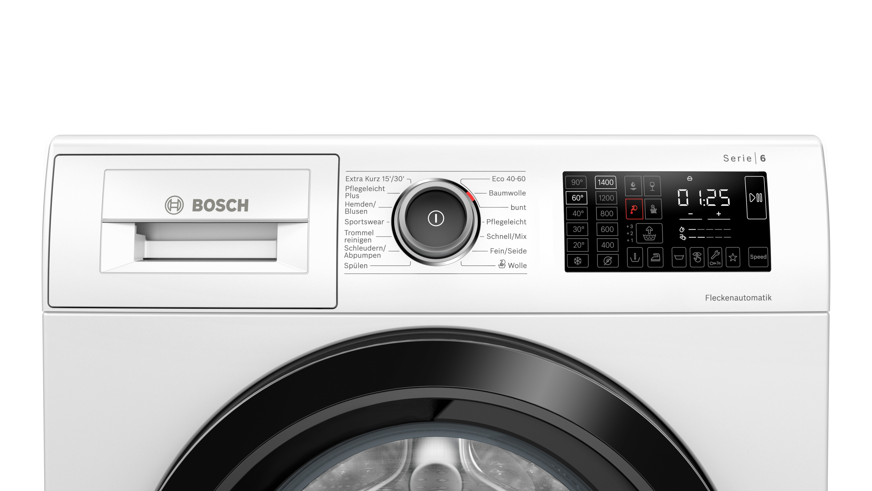 BOSCH WAU28R00 Serie 6 Waschmaschine (9,0 kg, 1400 U/Min., C)