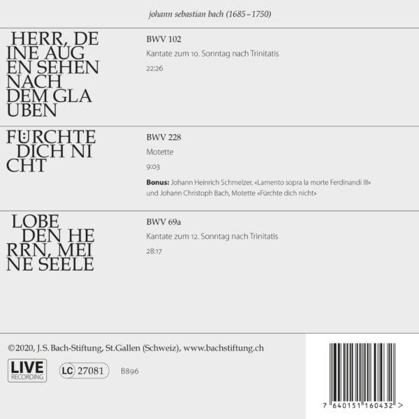 Rudolf Lutz / J.S. Bach-Stiftung - Kantaten No°33  - (CD)