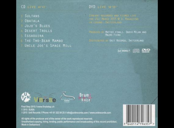 Final Step - Three Sails - Live @ Il Magazzino  - (CD + DVD Video)