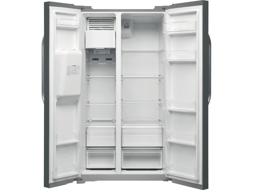 Frigorífico americano - Hotpoint SXBHAE 924 WD, 510 l, NoFrost, 179cm, Inox