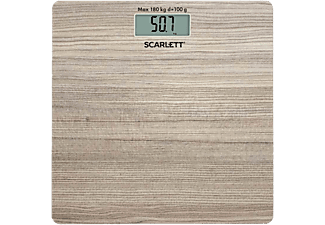 SCARLETT SCBS33E050 Személymérleg, digitális, fa minta