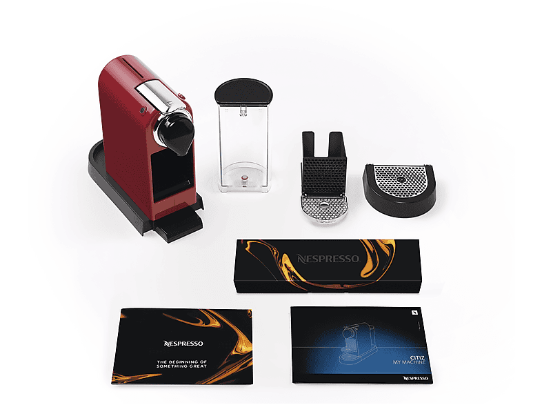 Krups XN 7415 CitiZ Nespresso-Maschine Cherry Red — Foto 5 von 5