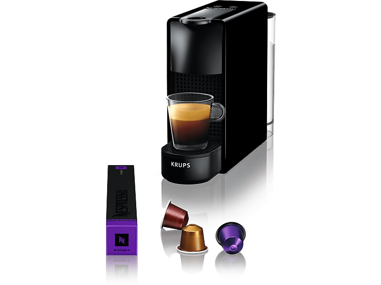 Krups XN 1108 Essenza Mini Nespresso-Maschine Piano Black — Foto 2 von 5