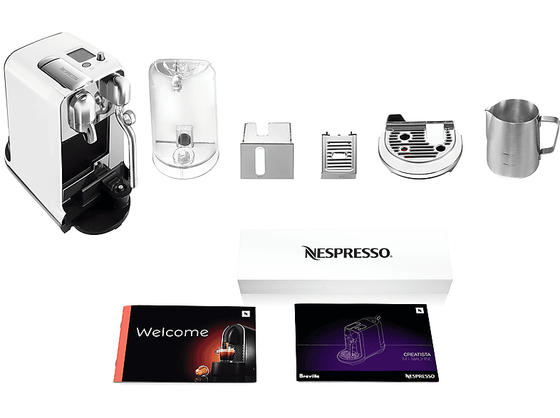 Sage SNE800SST The Creatista Plus Nespresso Nespresso-Kaffeemaschine White Sea Salt — Foto 5 von 5