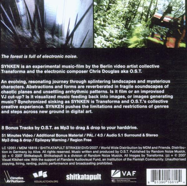 Synken - Transforma in Cooperation with O.S.T. DVD