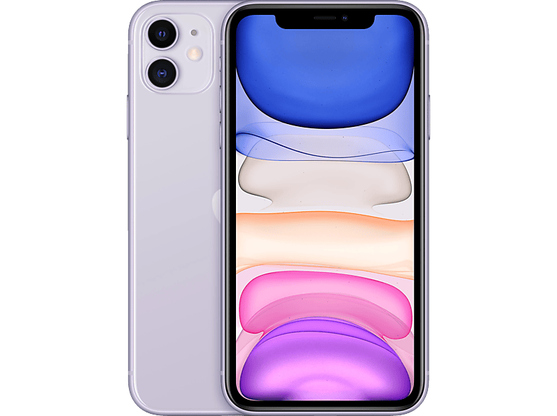 APPLE iPhone 11 NE 64 GB Violett Dual SIM