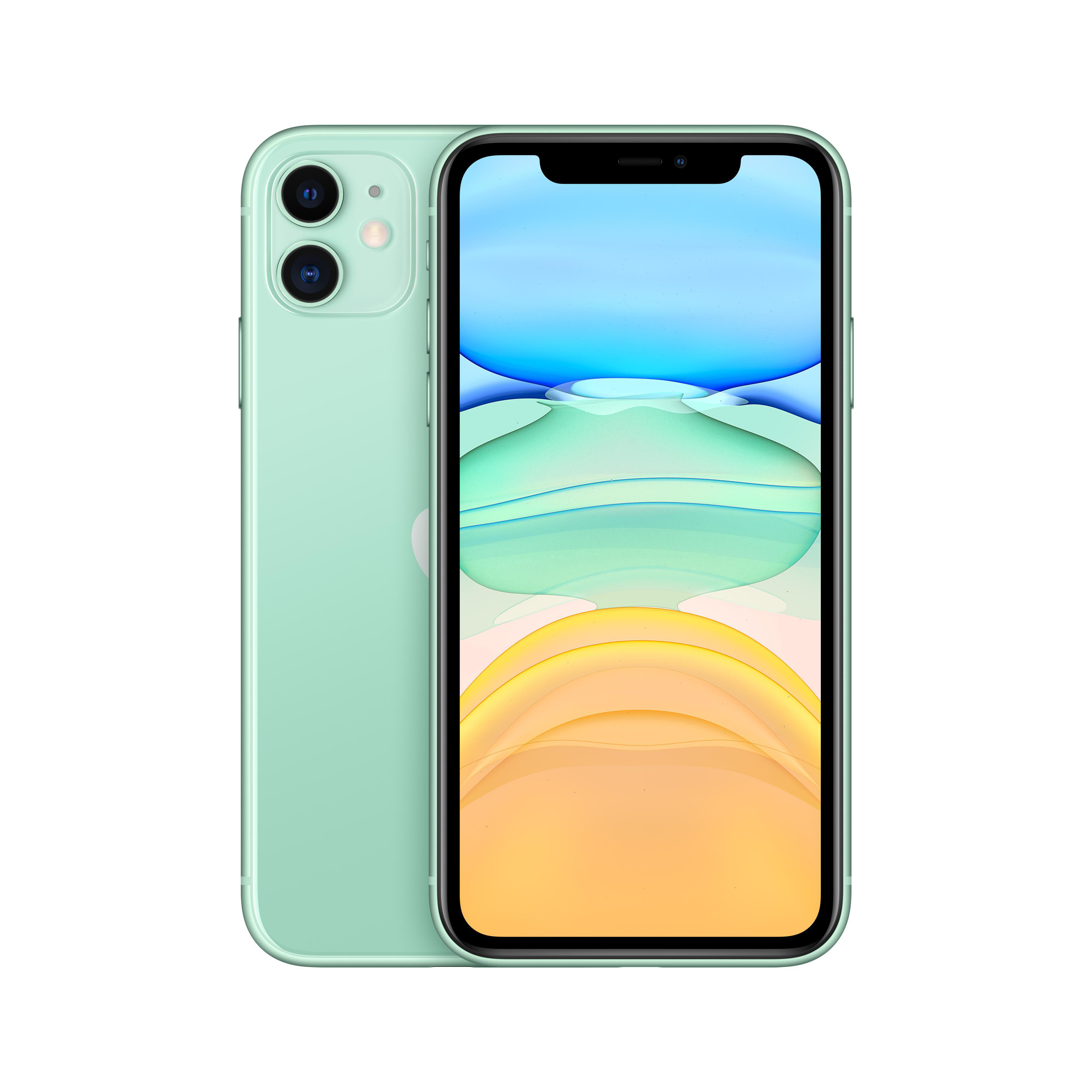 APPLE iPhone 11 NE 64 GB Grün Dual SIM