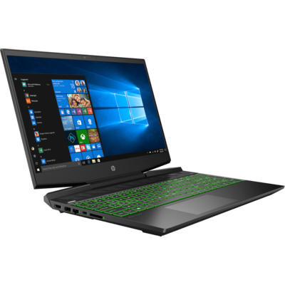 HP 1U5R9EA/ Pavilion 15.6"/ Core i7-10750H/ 16GB/ 512GB/ GTX 1660 Ti-6GB/ Full-HD Win 10 Home Gaming Laptop Siyah