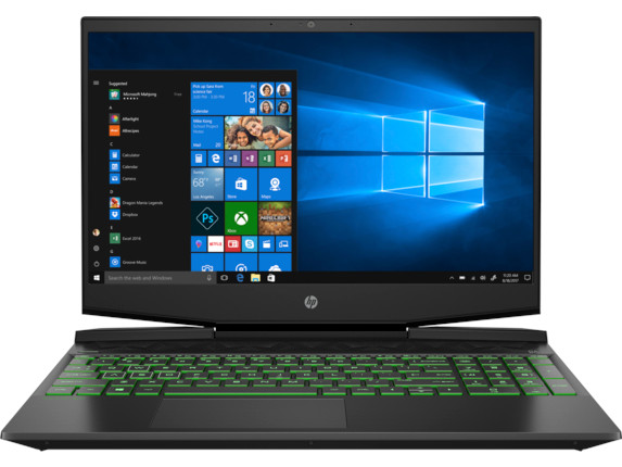 HP 1U5R9EA/ Pavilion 15.6"/ Core i7-10750H/ 16GB/ 512GB/ GTX 1660 Ti-6GB/ Full-HD Win 10 Home Gaming Laptop Siyah
