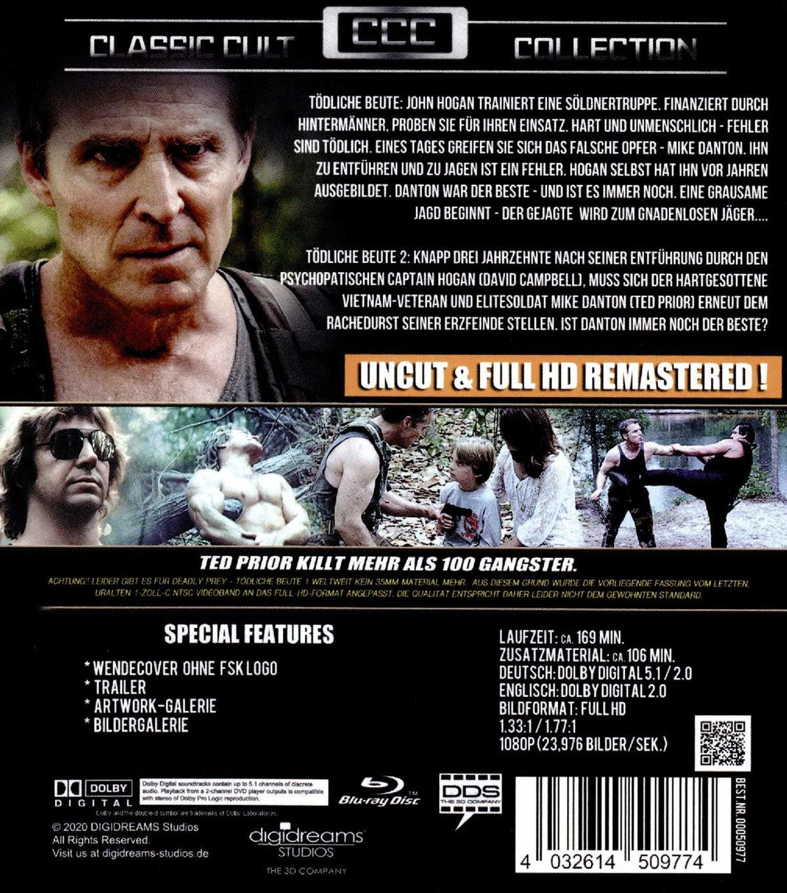 DEADLY PREY 1-2 Blu-ray