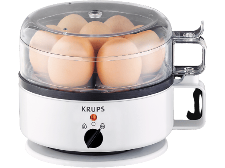 KRUP Eierkocher Ovomat Super für 7 Eier weiß 400 Watt