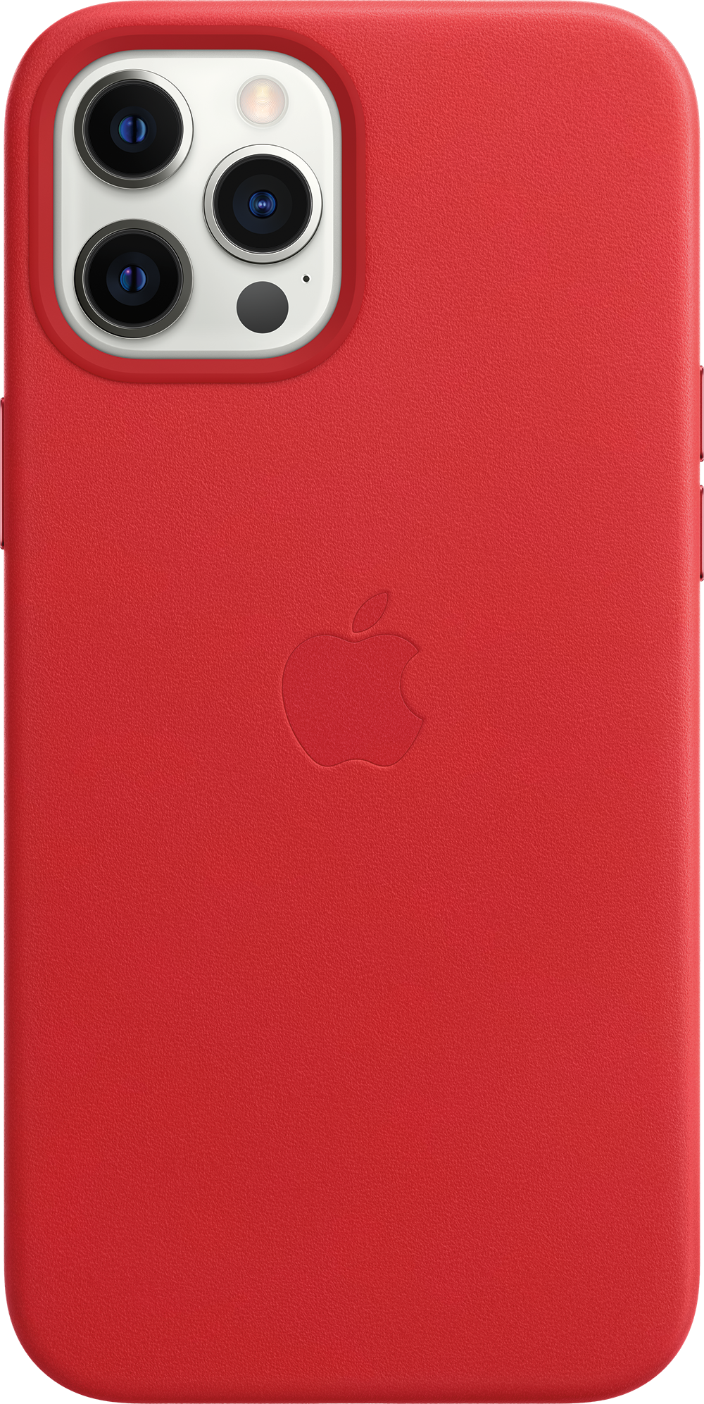 APPLE iPhone 12 Pro Max Leren Case (PRODUCT)RED