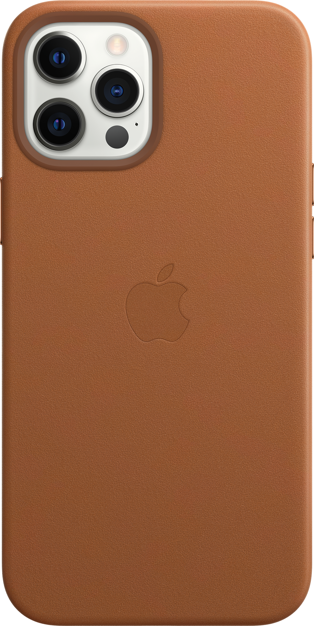 APPLE iPhone 12 Pro Max Leren Case Zadelbruin