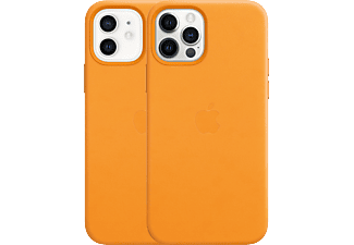 APPLE iPhone 12/12 Pro Leren Case California Poppy